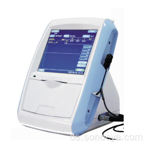 Ophthalmischer Ultraschallscanner ein Scan